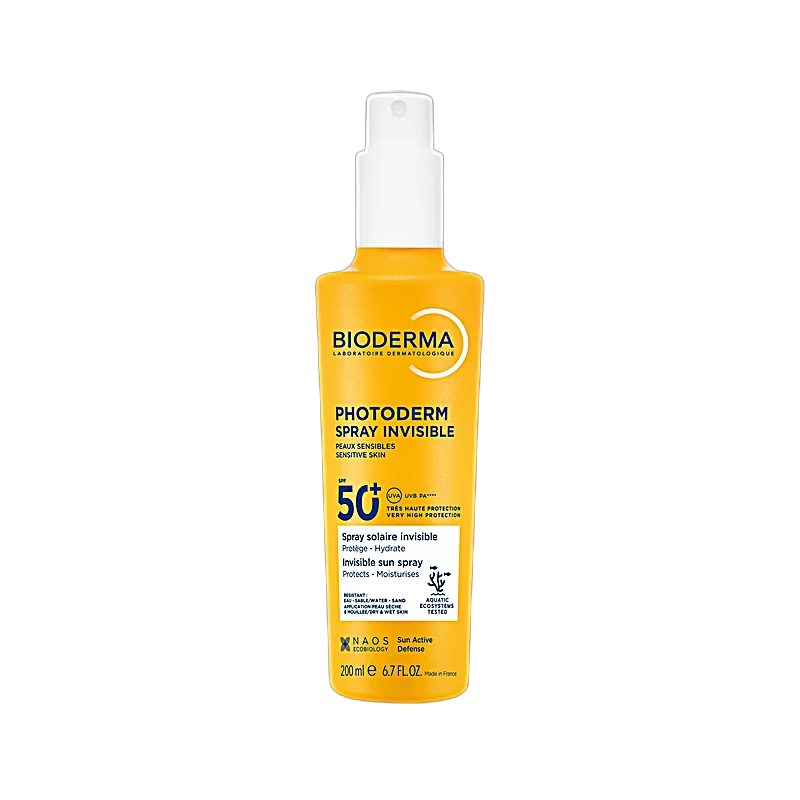 Bioderma Photoderm invisible sunscreen spray SPF 50+, 200 ml