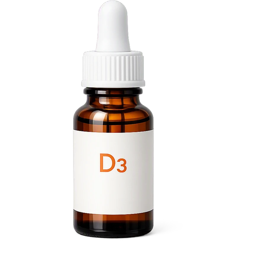 Vitamin D3 drops for babies - product photo