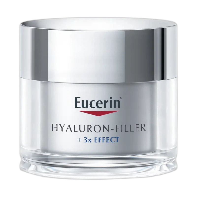 Eucerin Hyaluron-Filler + 3x Effect дневен крем за суха кожа SPF 15, 50 мл