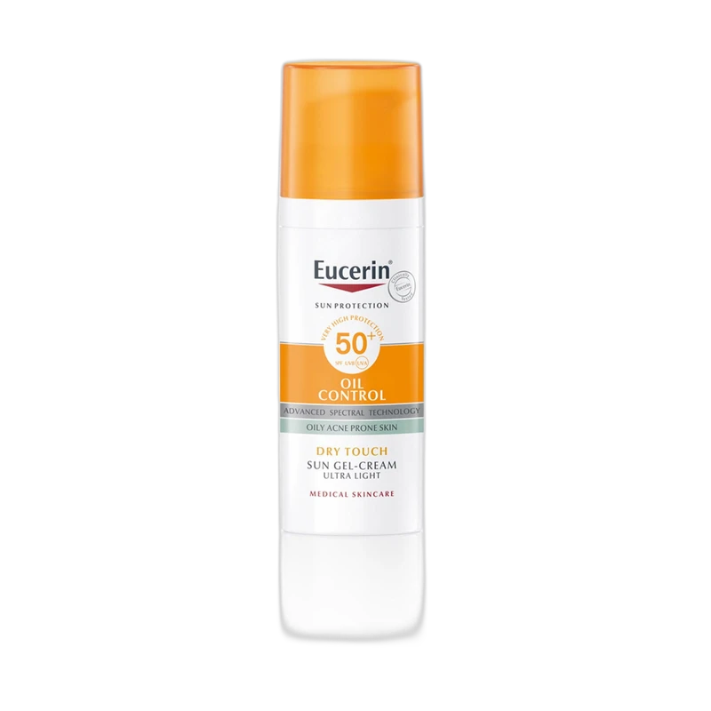 Eucerin Sun Oil Control protective gel-cream for the face SPF 50+, 50 ml