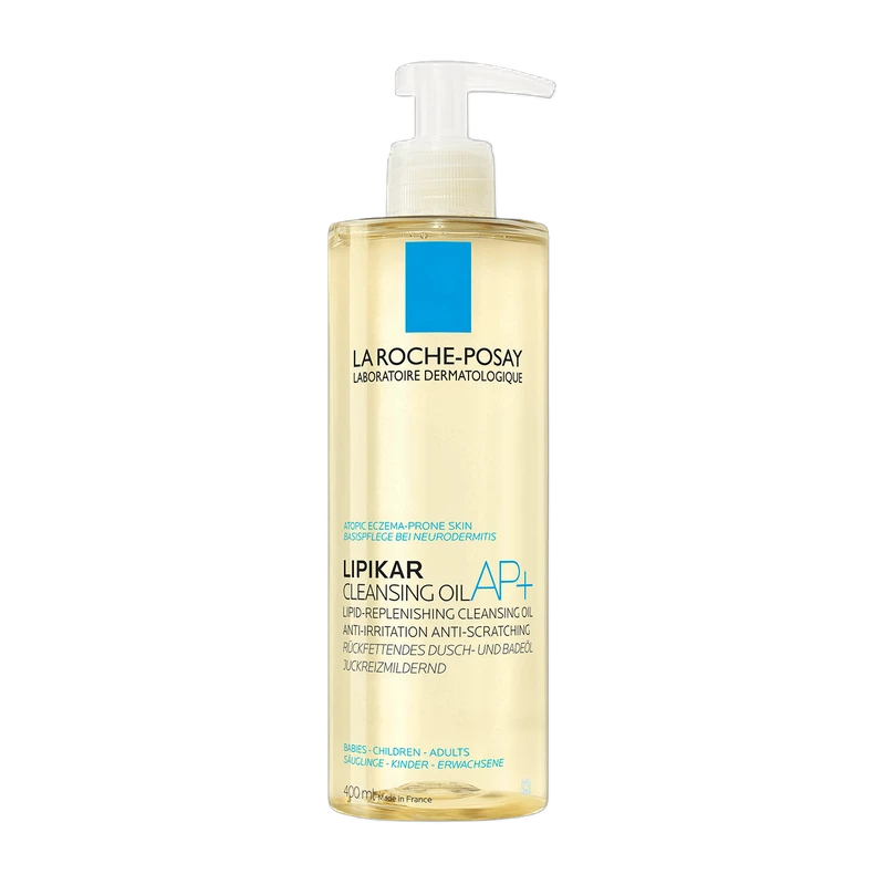 La Roche-Posay Lipikar Huile AP+ овлажняващо релипидиращо миещо масло против раздразнения - снимка на продукта
