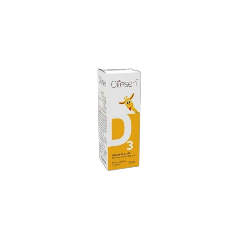 Oilesen Vitamin D3 400 IU drops, 10 ml
