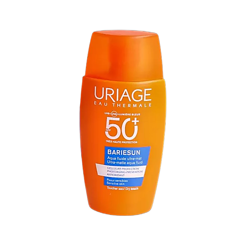 Uriage Bariesun Ultra Matte mattifying aqua fluid for face SPF 50 - product photo