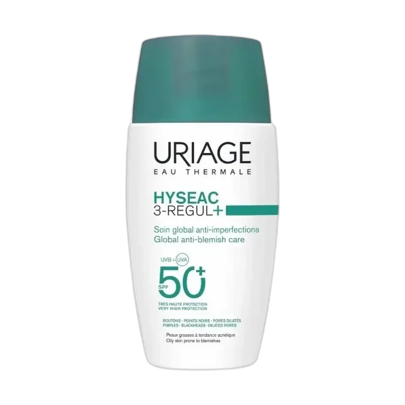 Uriage Hyséac 3-Regul+ day cream for oily skin SPF 50+, 50 ml