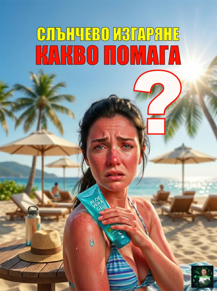 Слънчево изгаряне: какво наистина помага след плажа