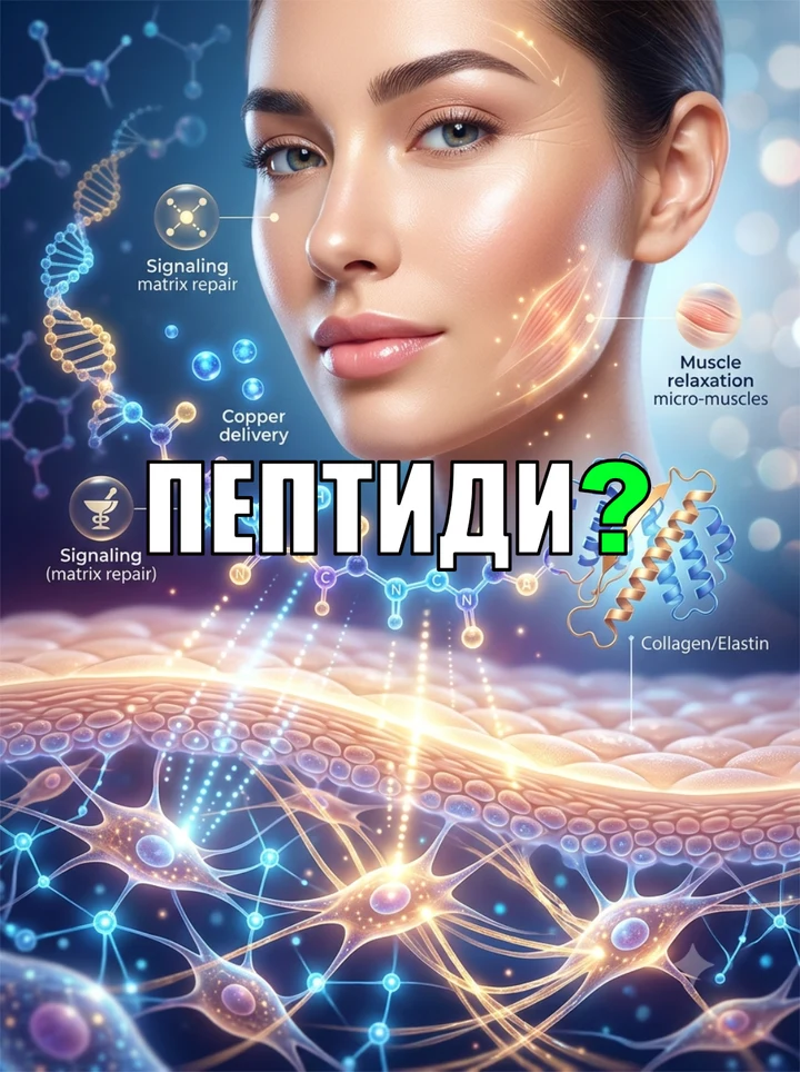 Пептидите в козметиката: трите вида и какво правят