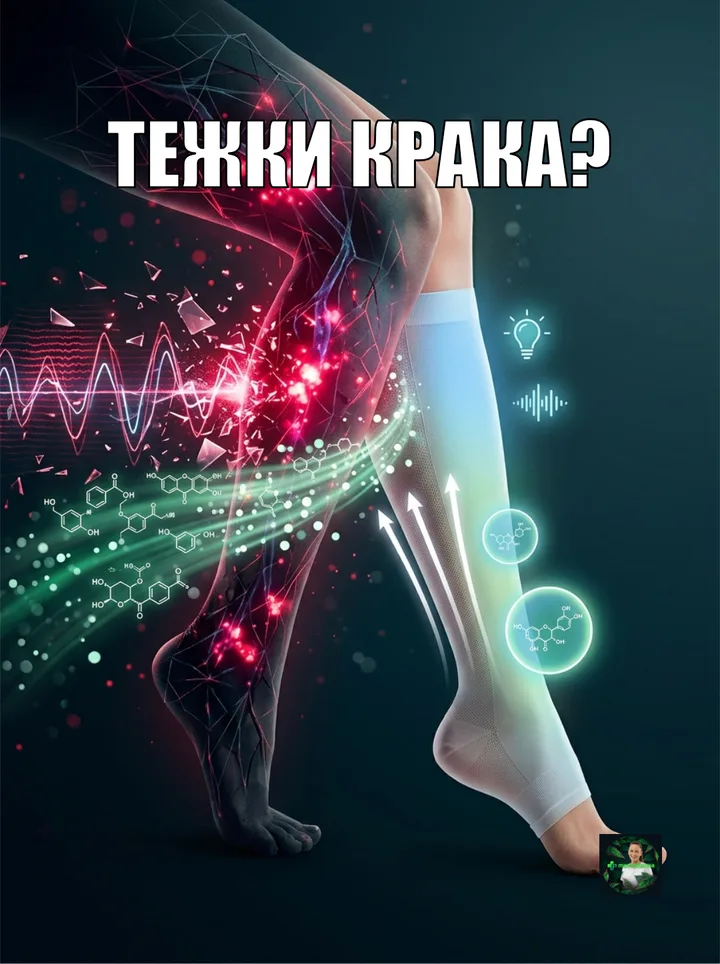 Тежки крака вечер и нощни крампи: сигнал от вените, не умора